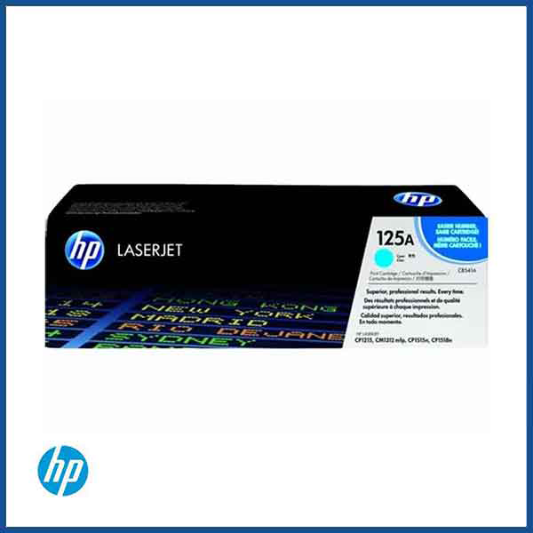 HP 125A Cyan Toner Cartridge (CB541A)